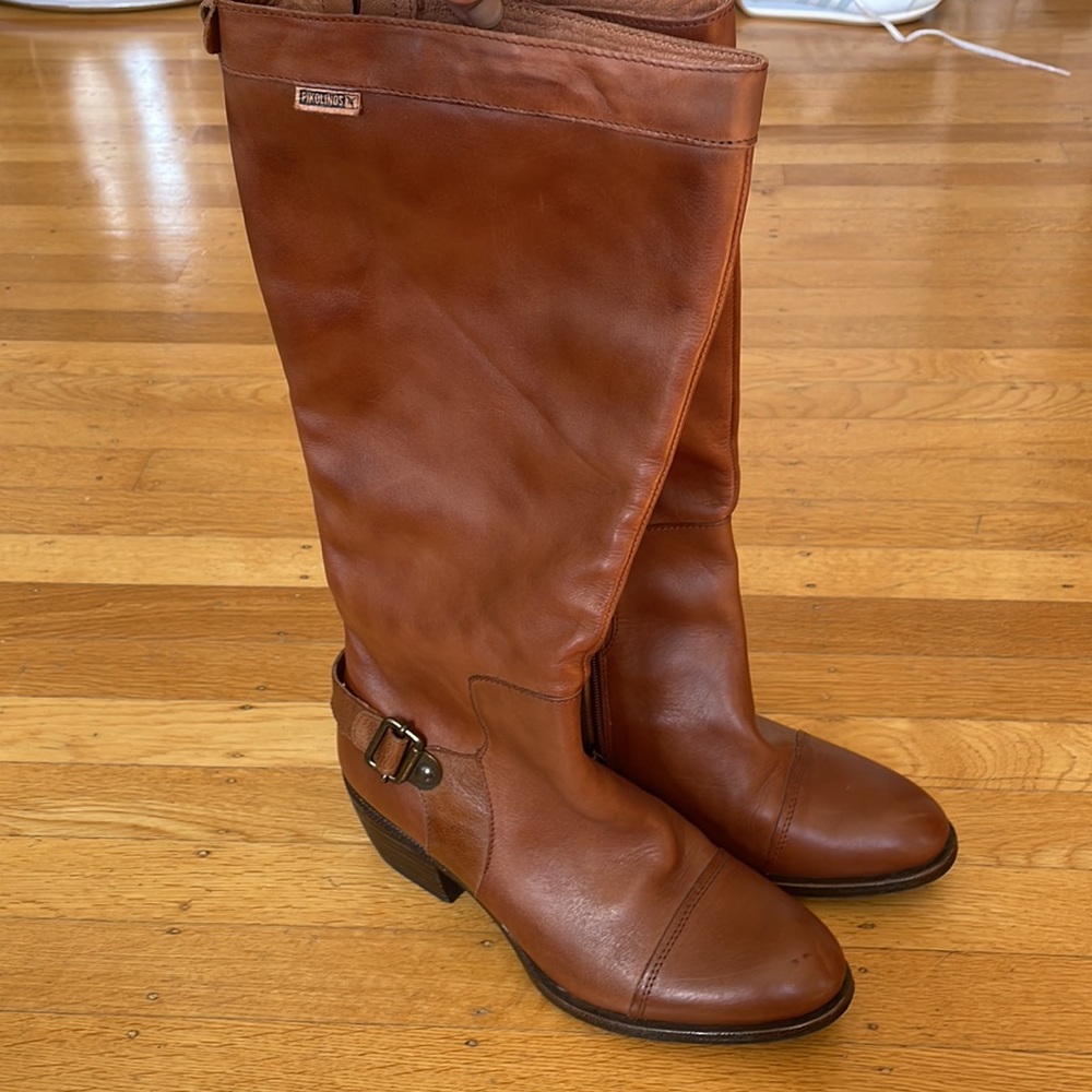 Pikolinos Brown Leather boots size 40. - Picture 8 of 9
